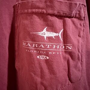 Comfort Colors Maroon Tee